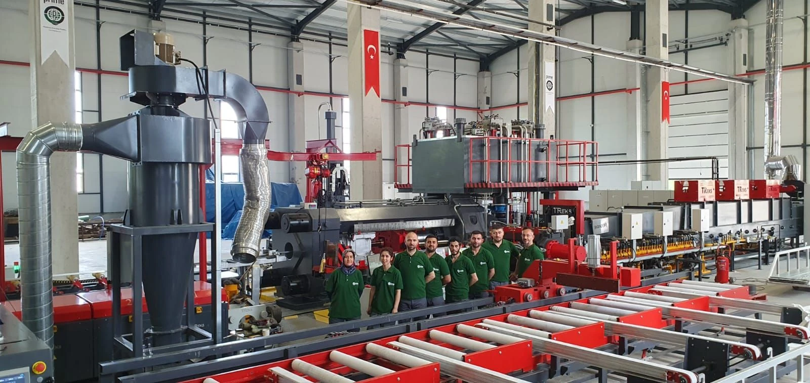 May our 1,500-tonne aluminium extrusion press bring prosperity to our company