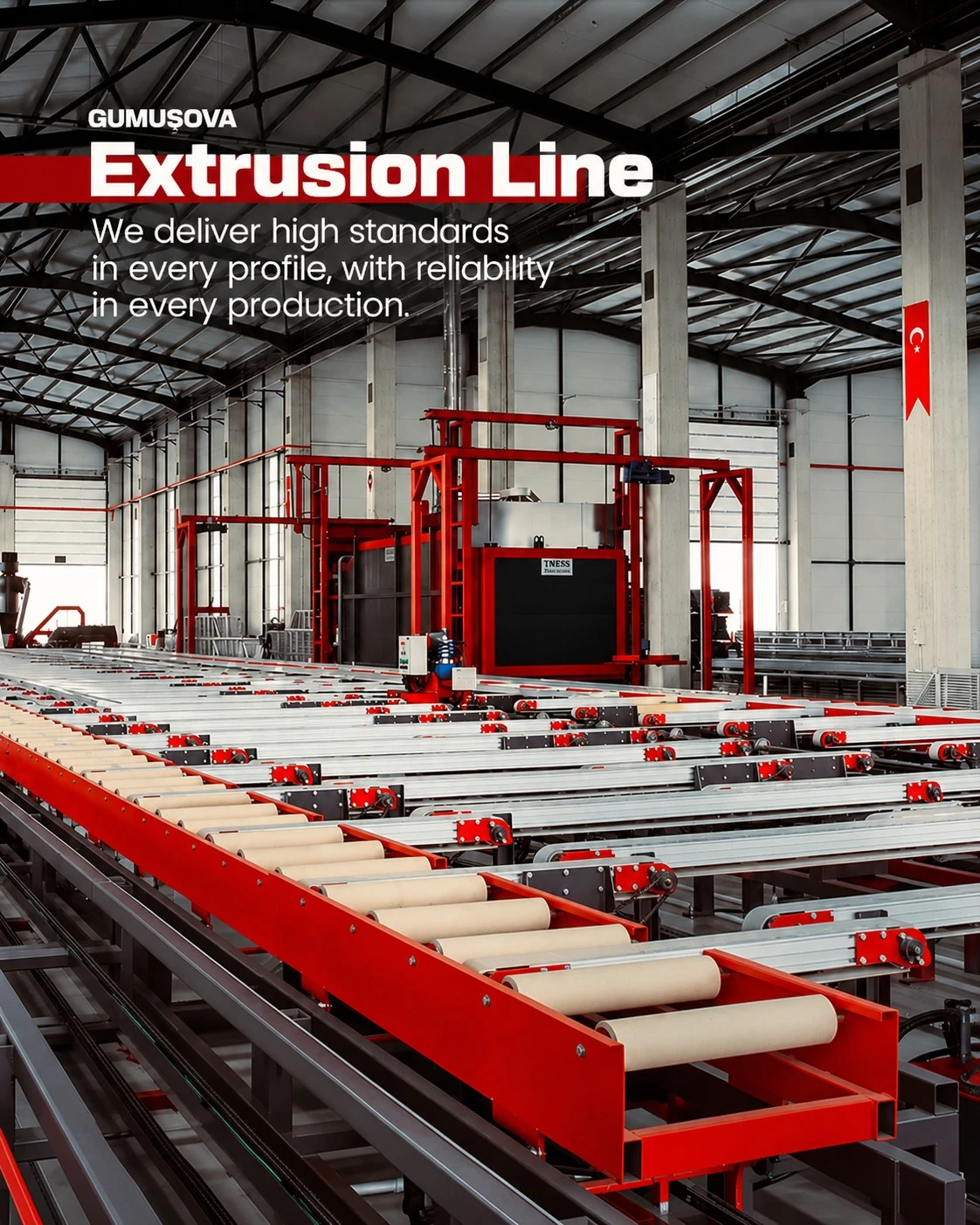 Aluminium Extrusion Line